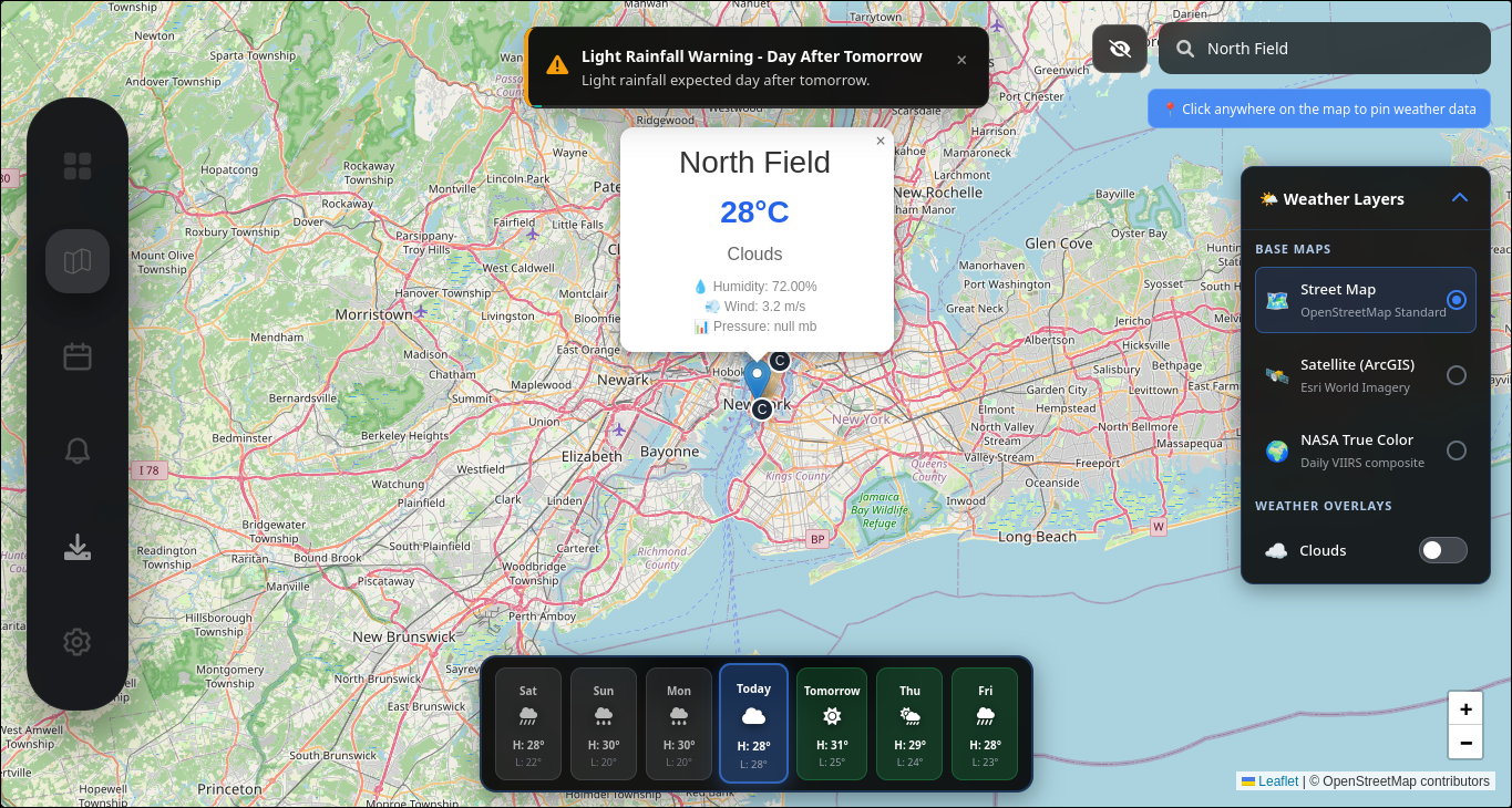 KLEMA interactive street map